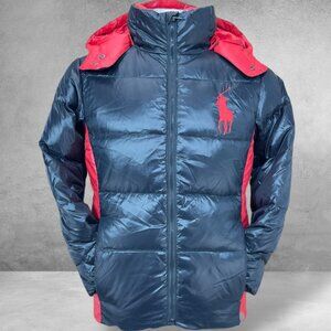 NEW - Polo By Ralph Lauren Kids Puffer Down Jacket Boys Youth Size M (10-12)